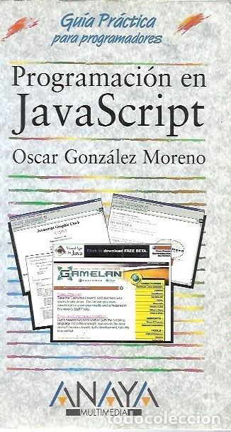 Libros de segunda mano: GUIA PRACTICA PARA PROGRAMADORES PROGRAMACION EN JAVASCRIP OSCAR GONZALEZ MORENO ANAYA - Foto 1