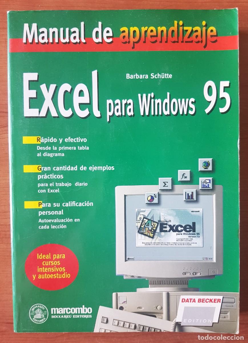 Libros de segunda mano: Excel para Windows 95. Manual de aprendizaje - Foto 1