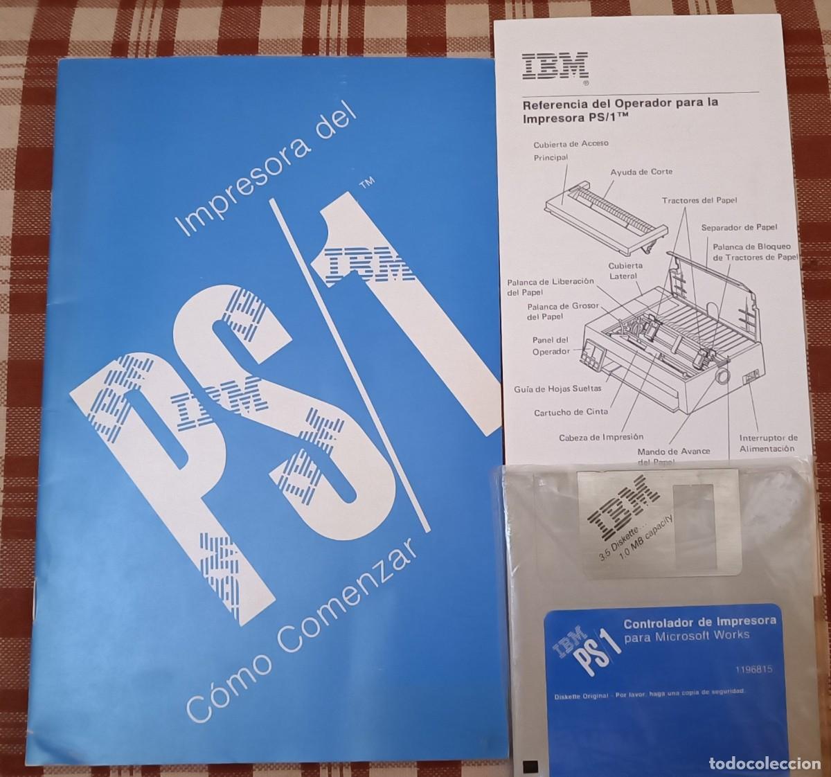 Libros de segunda mano: IBM - Impresora del PS/1 - Foto 1