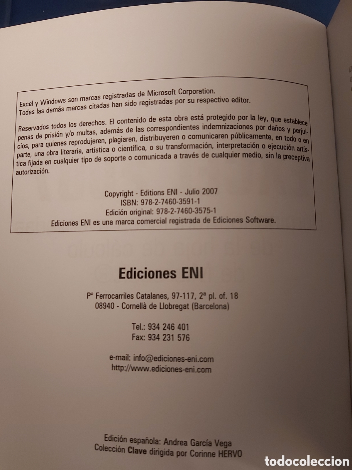 Libros de segunda mano: QUELA LIBRO. EXCEL 2007 FUNCIONES AVANZADAS 2007 EDICIONES ENI - Foto 4
