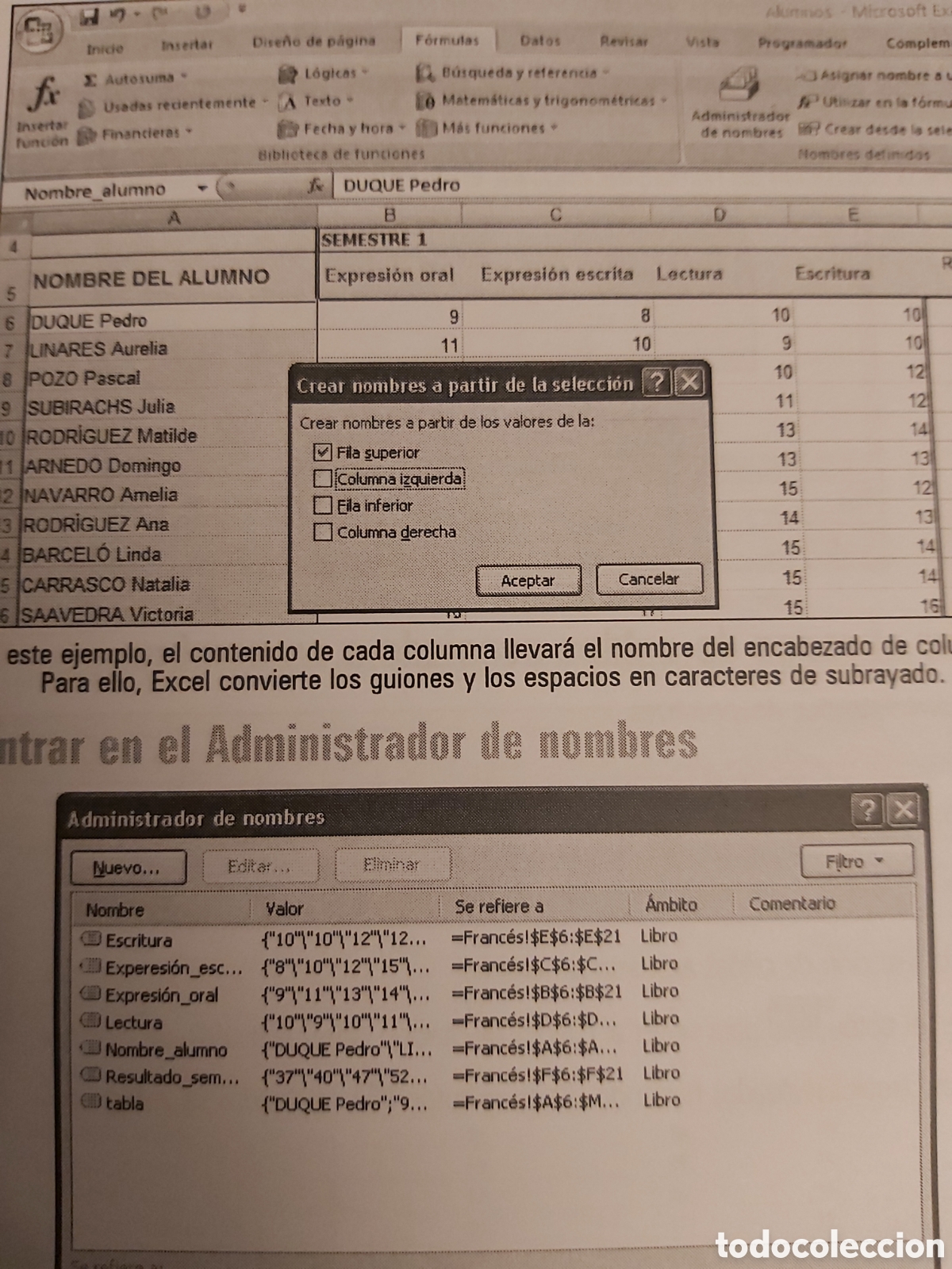 Libros de segunda mano: QUELA LIBRO. EXCEL 2007 FUNCIONES AVANZADAS 2007 EDICIONES ENI - Foto 10