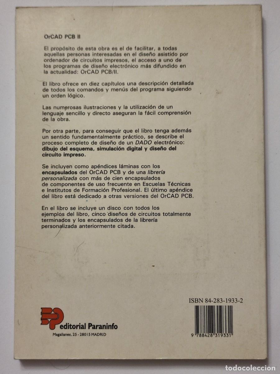 Libros de segunda mano: ORCAD PCB / II - Manuel Mart&iacute;nez Alguacil - Foto 2