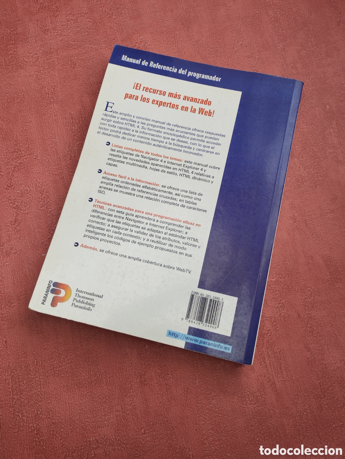 Libros de segunda mano: HTML 4. Manual de referencia del programador. Robert Mullen. - Foto 2