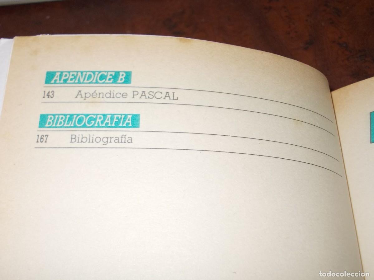 Libros de segunda mano: Bancos de datos. Programas y subrutinas &uacute;tiles. Ediciones Ingelek 1.990 - Foto 4