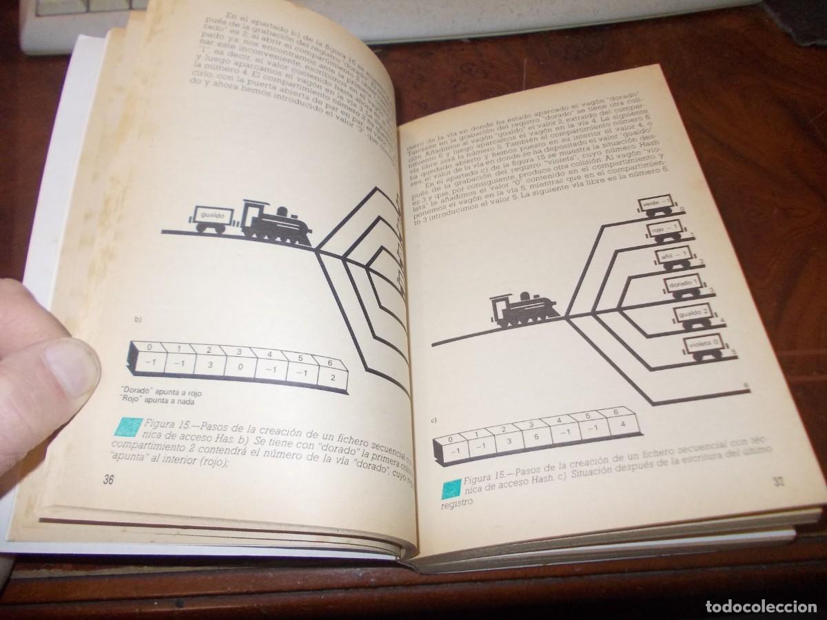 Libros de segunda mano: Bancos de datos. Programas y subrutinas &uacute;tiles. Ediciones Ingelek 1.990 - Foto 6