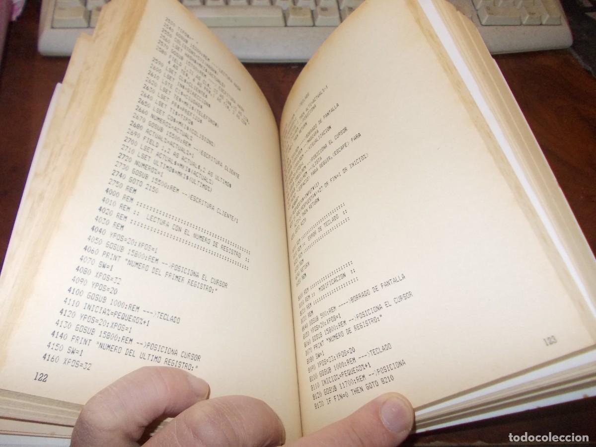Libros de segunda mano: Bancos de datos. Programas y subrutinas &uacute;tiles. Ediciones Ingelek 1.990 - Foto 8