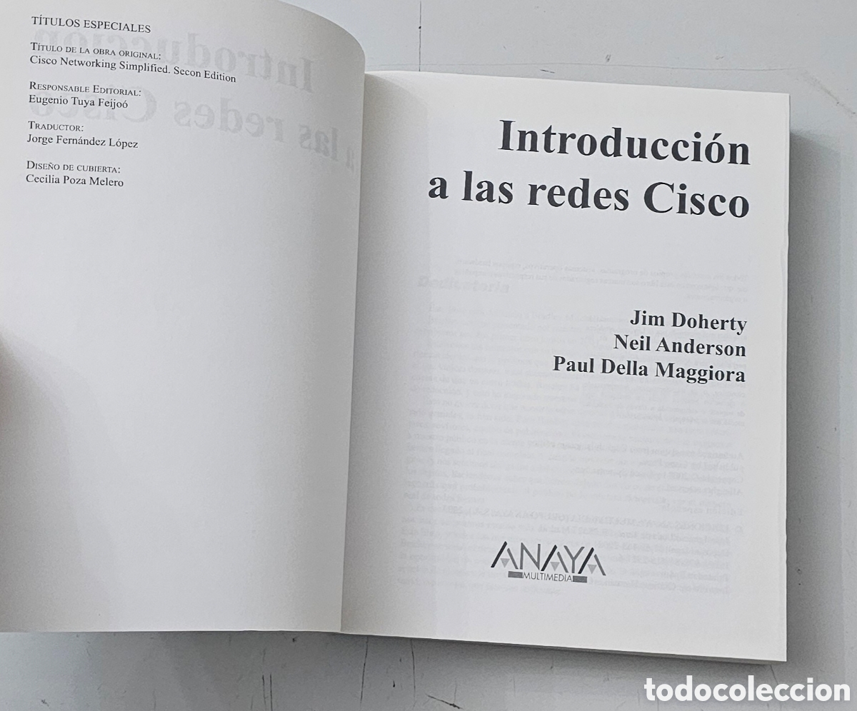 Libros de segunda mano: LIBRO INTRODUCCI&Oacute;N A LAS REDES CISCO (Espa&ntilde;a - Anaya - 2008) INFORMATICA - Foto 6