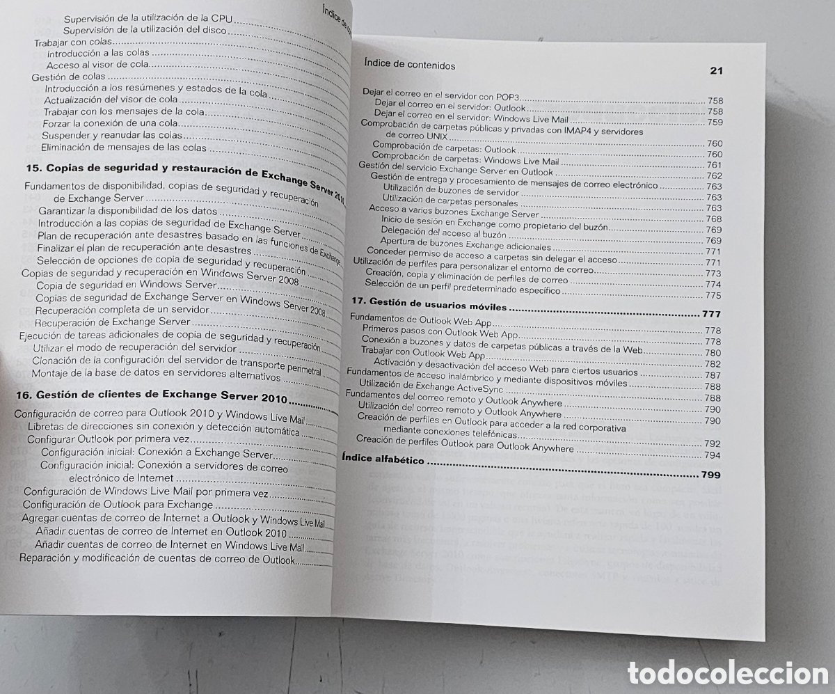 Libros de segunda mano: LIBRO EXCHANGE SERVER 2010 GUIA DEL ADMINISTTADOR (Espa&ntilde;a - Anaya/Microsoft - 2010) - Foto 12