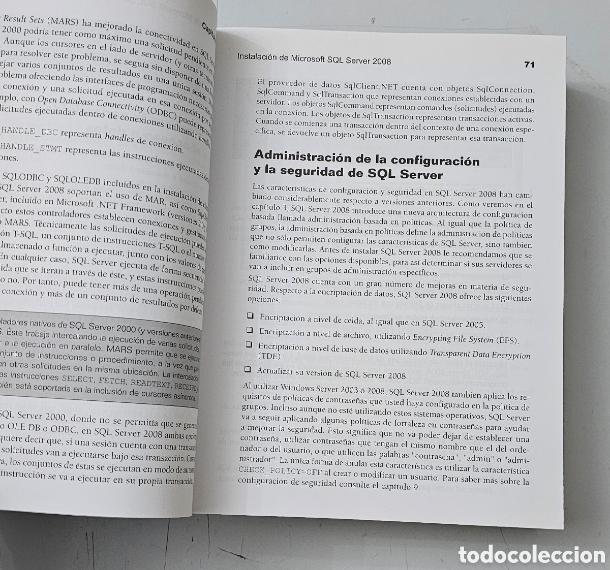 Libros de segunda mano: LIBRO SQL SERVER 2008 GUIA DEL ADMINISTRADOR (Espa&ntilde;a - Anaya/Microsoft - 2008) - Foto 19