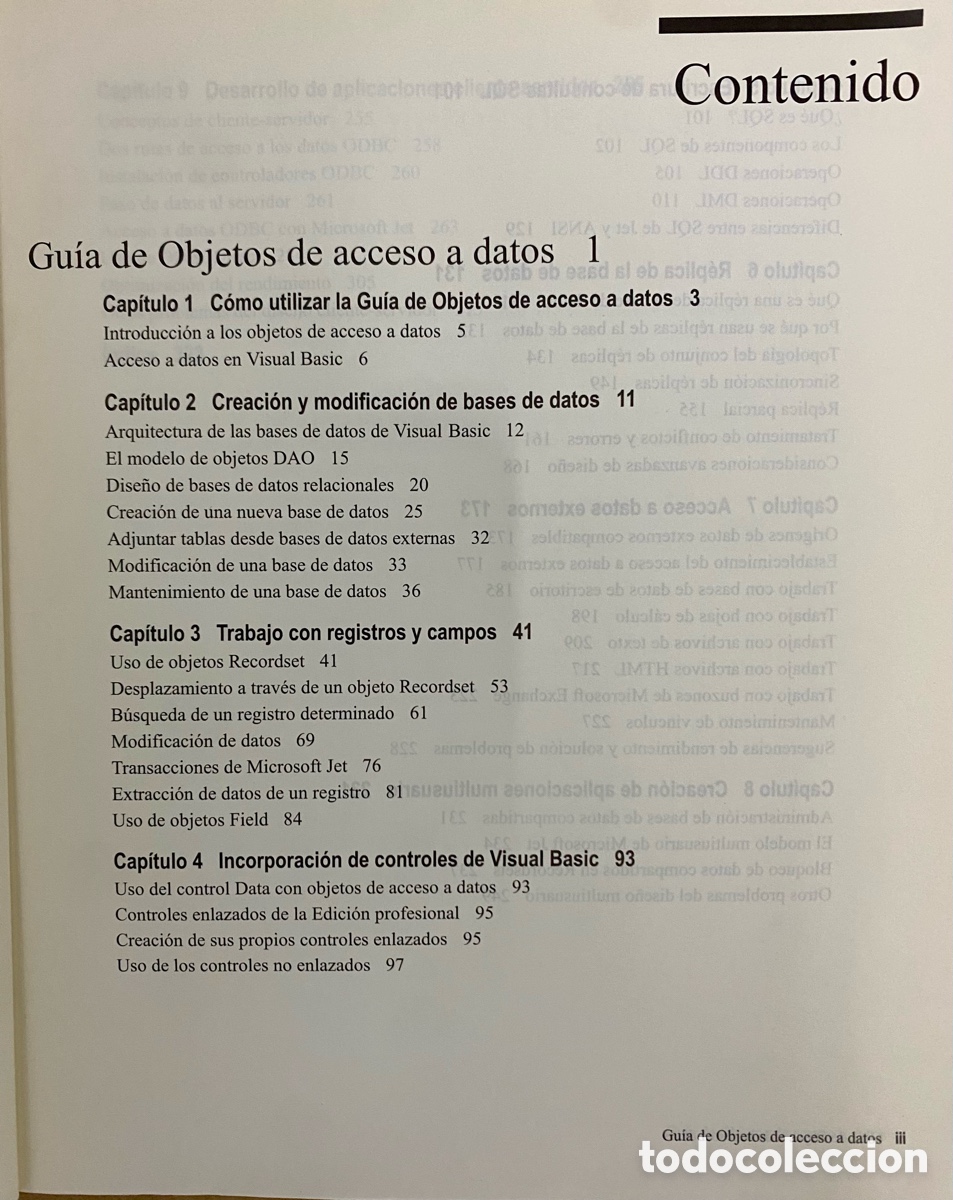 Libros de segunda mano: VISUAL BASIC. GUIA DE OBJETOS DE ACCESO A DATOS. CRYSTAL REPORTS. - Foto 3