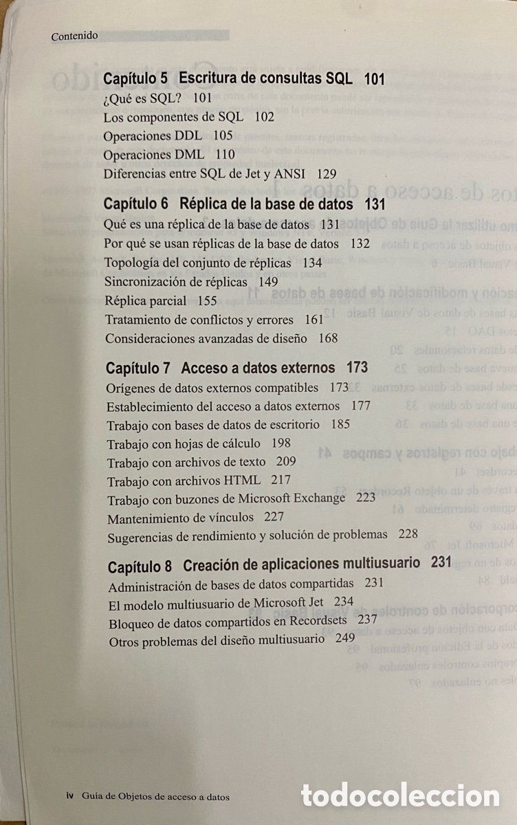 Libros de segunda mano: VISUAL BASIC. GUIA DE OBJETOS DE ACCESO A DATOS. CRYSTAL REPORTS. - Foto 4