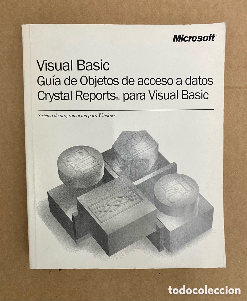 Libros de segunda mano: VISUAL BASIC. GUIA DE OBJETOS DE ACCESO A DATOS. CRYSTAL REPORTS. - Foto 1