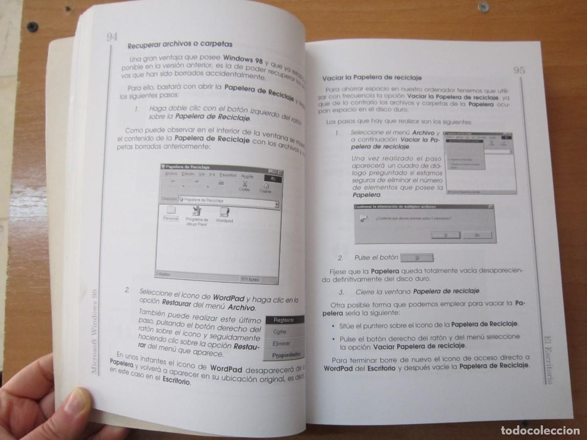 Libros de segunda mano: Windows Manual de autoense&ntilde;anza, de S. Traver&iacute;a - Foto 3