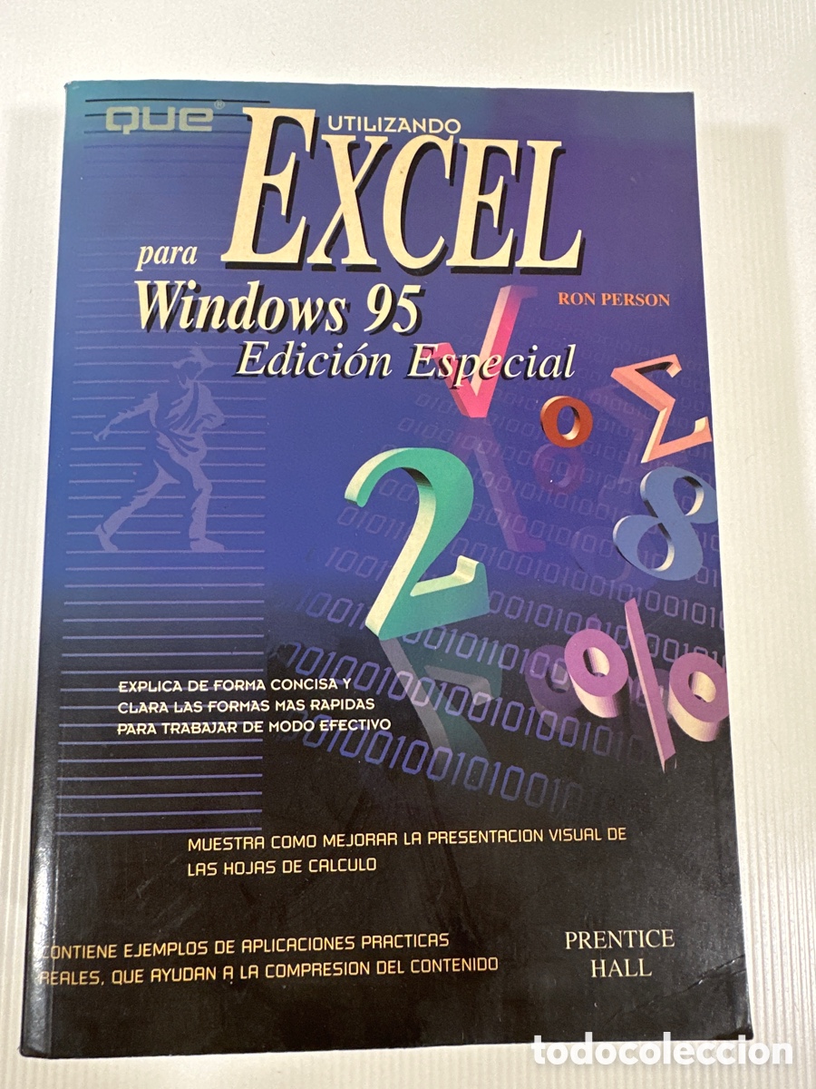 Libros de segunda mano: Utilizando EXCEL para Windows 95 Edici&oacute;n especial - Foto 1