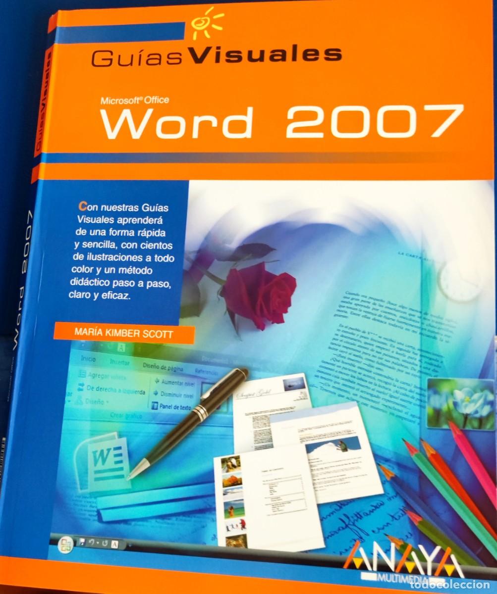 Libros de segunda mano: WORD 2007. Gu&iacute;a Visual Anaya - Foto 1