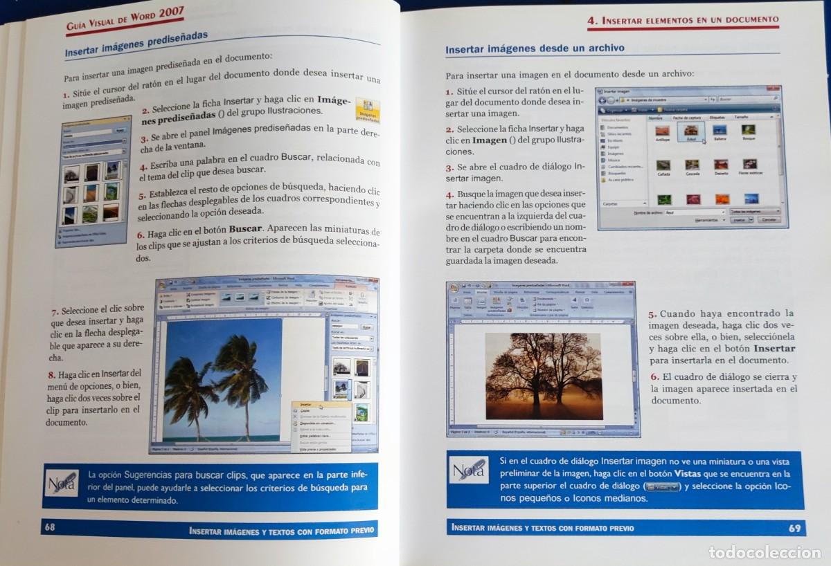 Libros de segunda mano: WORD 2007. Gu&iacute;a Visual Anaya - Foto 2