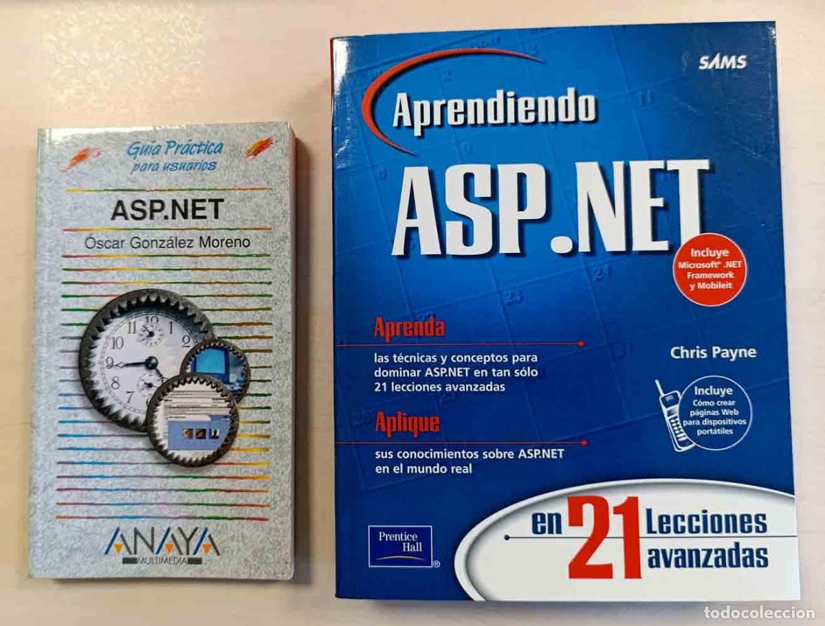 Libros de segunda mano: APRENDIENDO ASP.NET + GUIA PRACTICA PARA USUARIOS ASP.NET - Foto 1