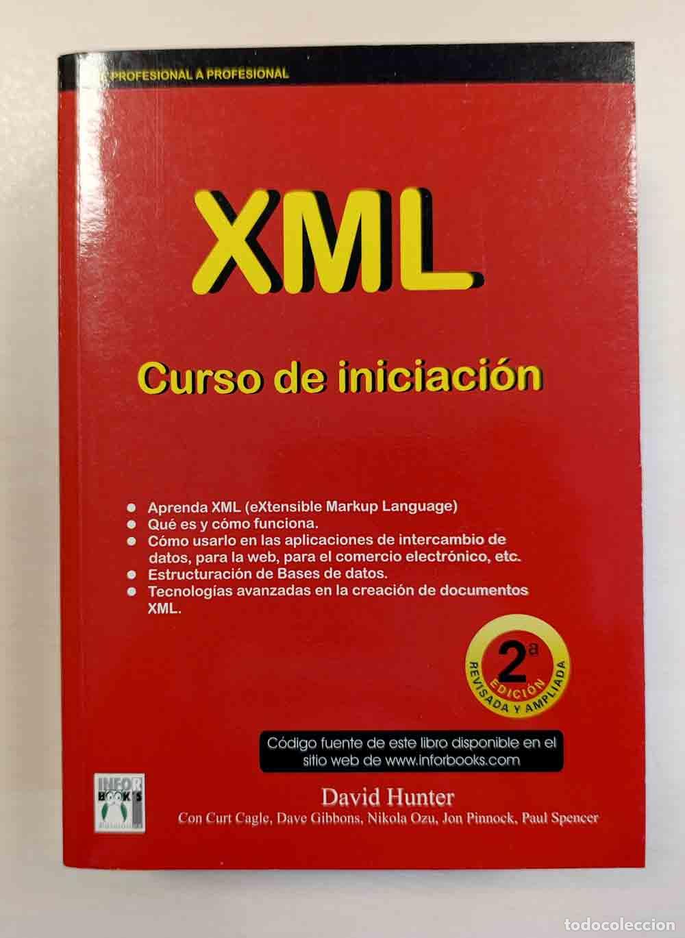 Libros de segunda mano: CURSO DE INICIACION XML - Foto 1