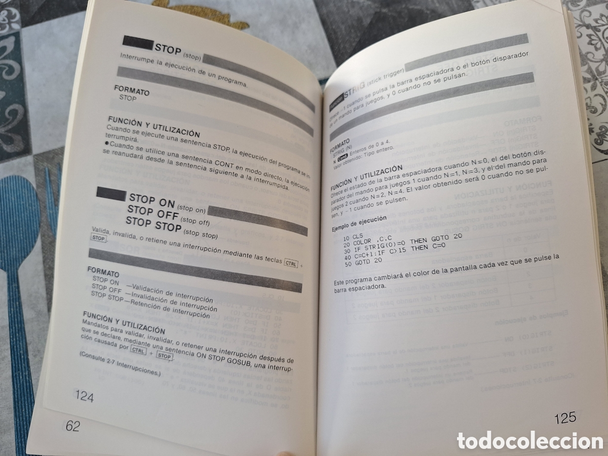 Libros de segunda mano: MSX BASIC manual referencia programaci&oacute;n 1985 - Foto 10