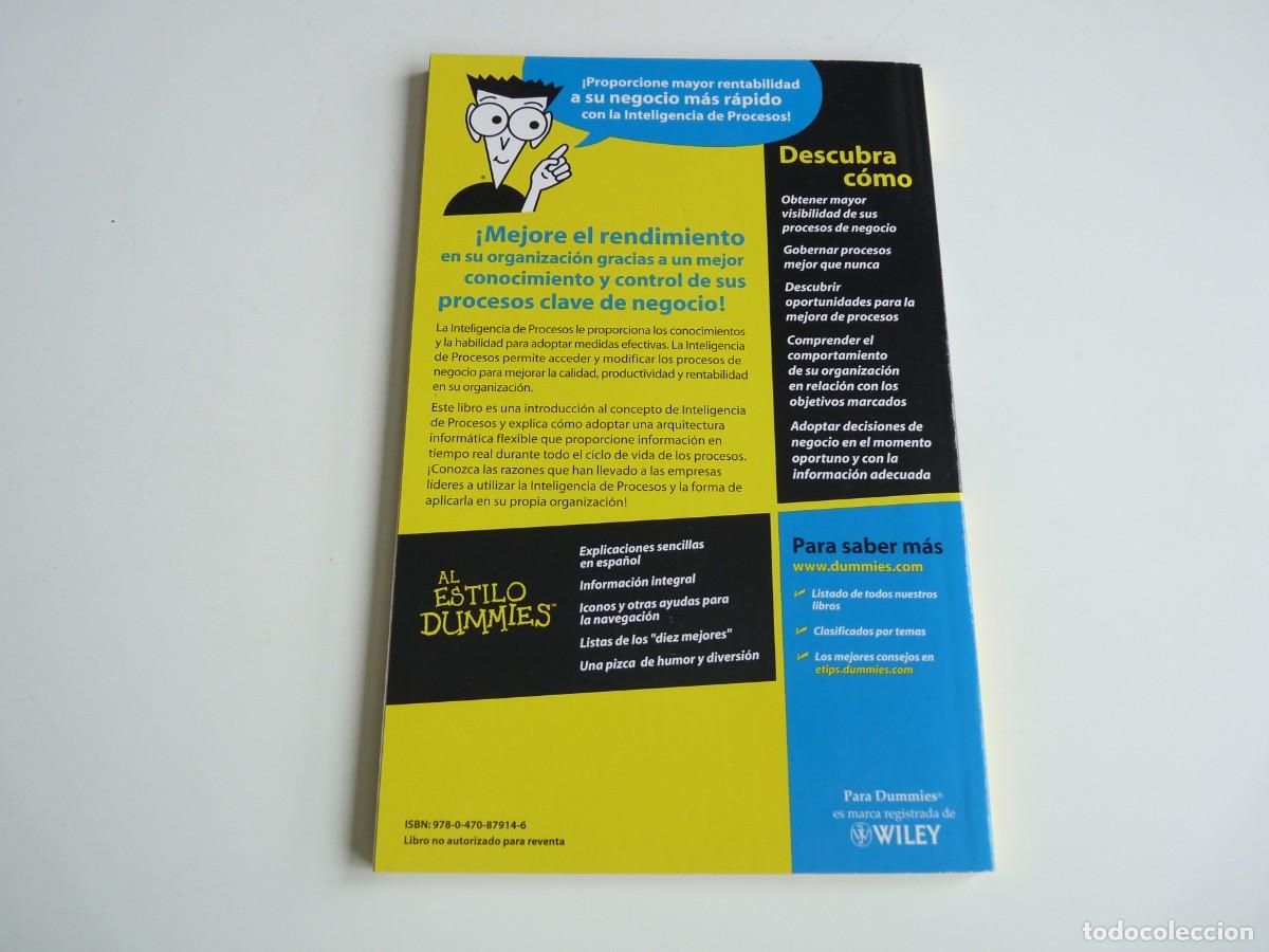 Libros de segunda mano: Inteligencia de Procesos para Dummies Ref: 2-65 - Foto 4