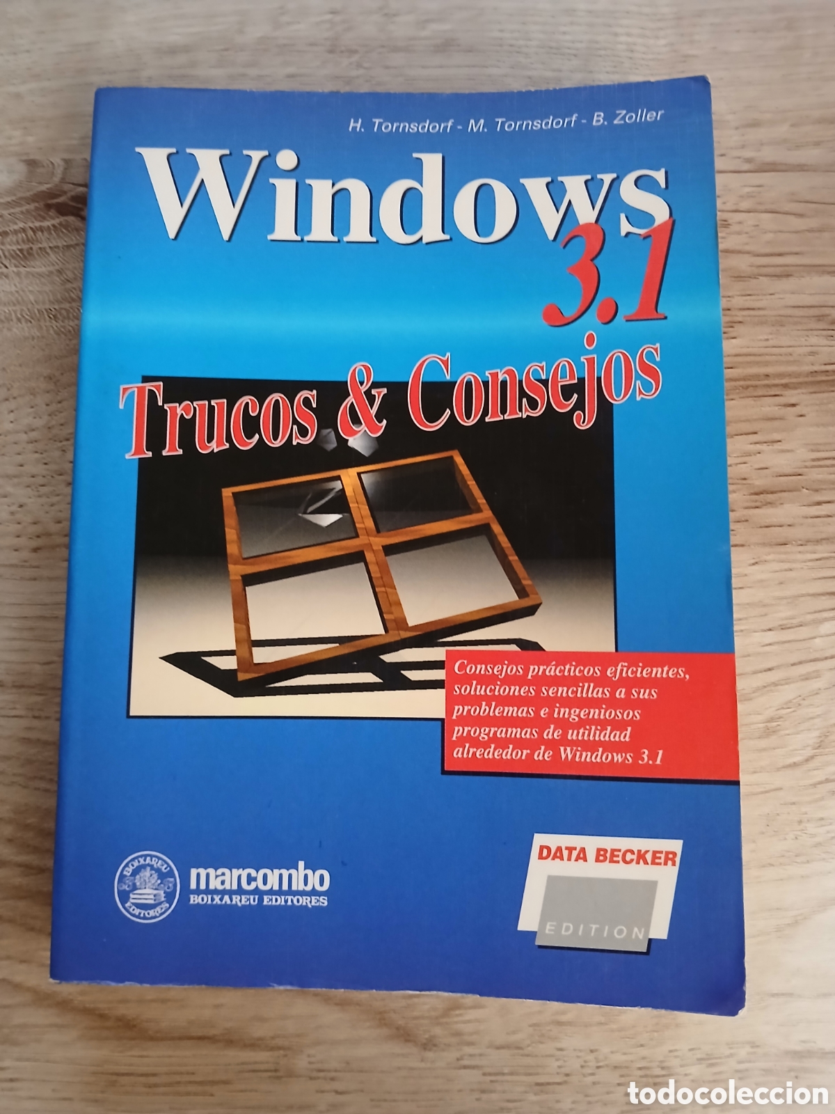 Libros de segunda mano: WINDOWS 3.1 - TRUCOS Y CONSEJOS - DATA BECKER - MARCOMBO. - Foto 1
