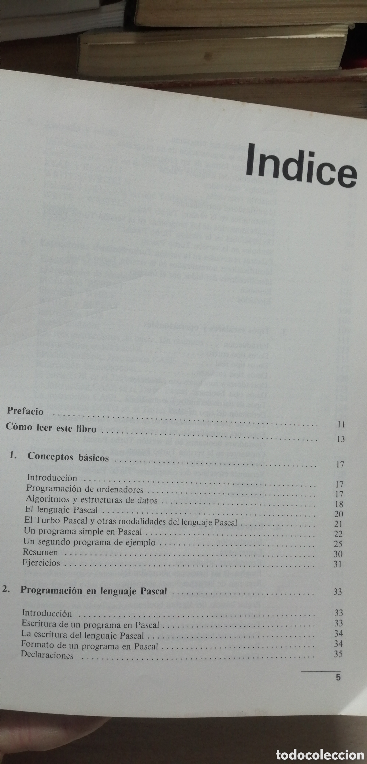 Libros de segunda mano: Programaci&oacute;n en Pascal Turbo Pascal Anaya Multimedia 1987 - Foto 5