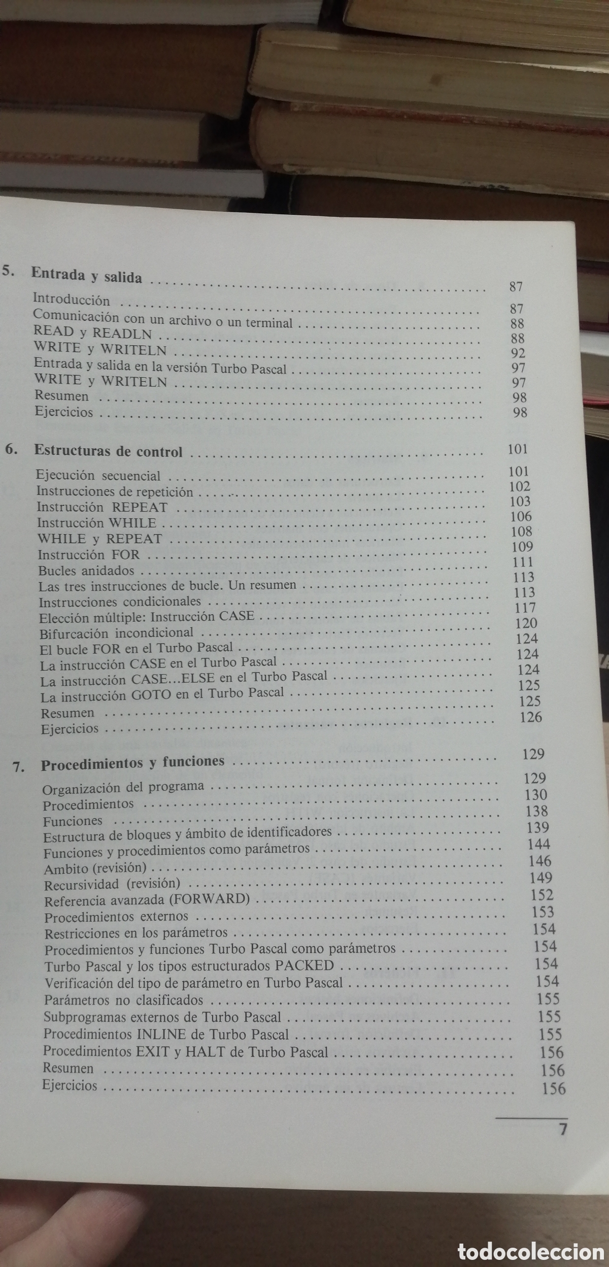 Libros de segunda mano: Programaci&oacute;n en Pascal Turbo Pascal Anaya Multimedia 1987 - Foto 7