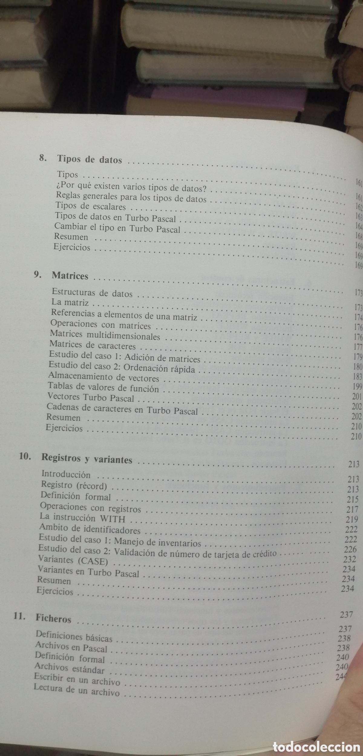 Libros de segunda mano: Programaci&oacute;n en Pascal Turbo Pascal Anaya Multimedia 1987 - Foto 8