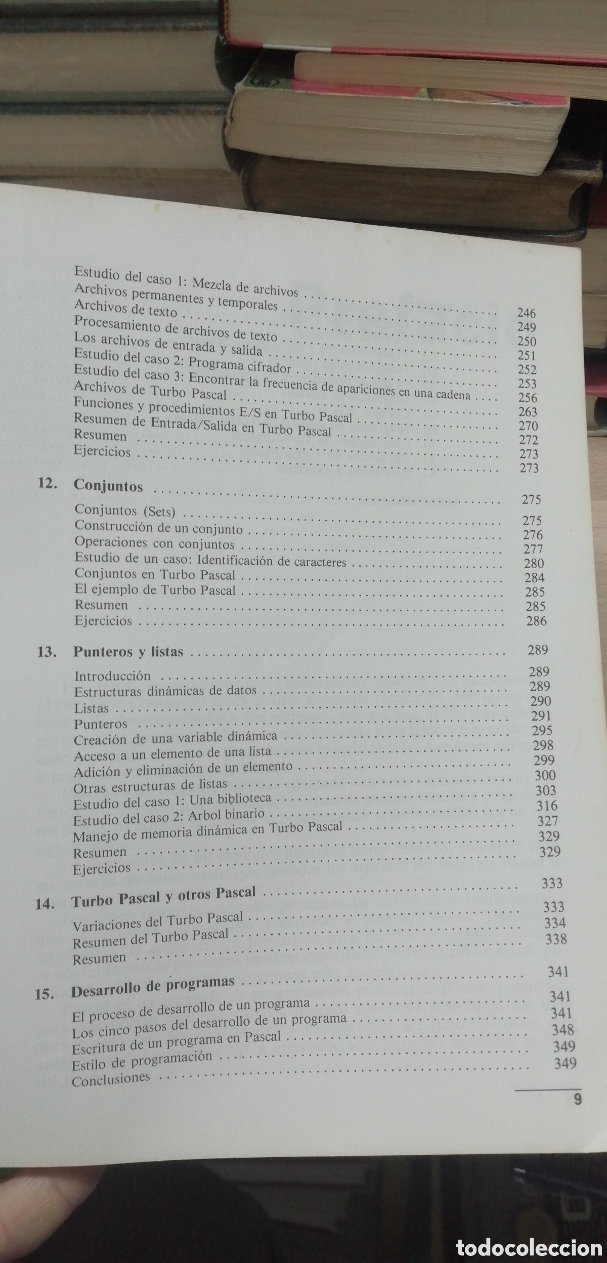 Libros de segunda mano: Programaci&oacute;n en Pascal Turbo Pascal Anaya Multimedia 1987 - Foto 9