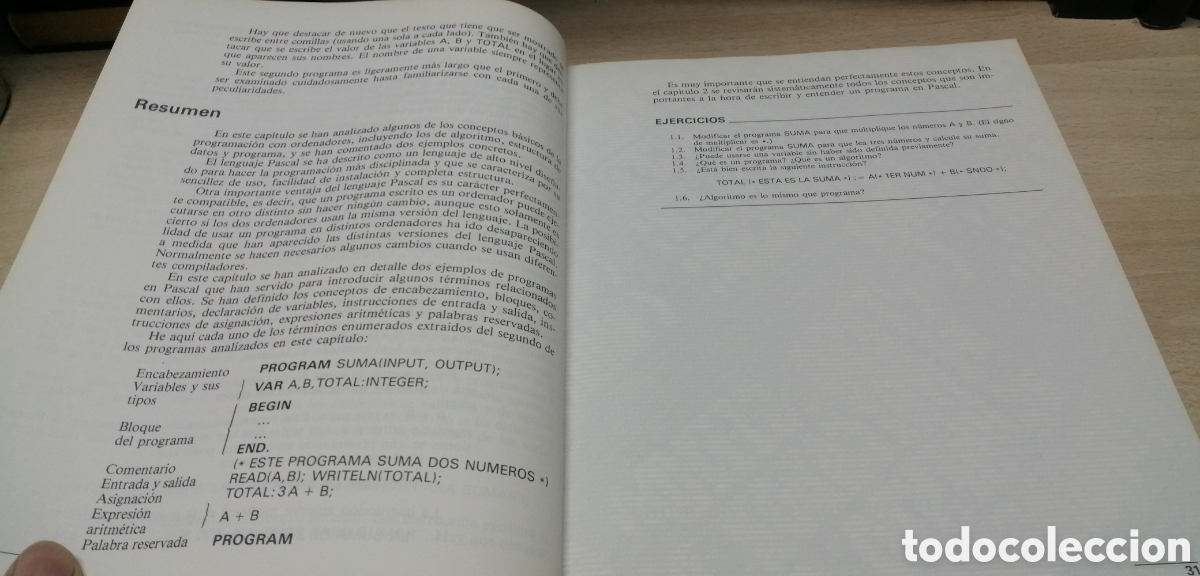 Libros de segunda mano: Programaci&oacute;n en Pascal Turbo Pascal Anaya Multimedia 1987 - Foto 14