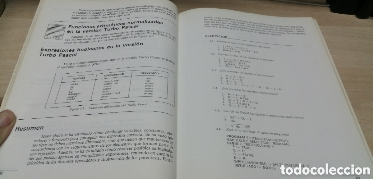 Libros de segunda mano: Programaci&oacute;n en Pascal Turbo Pascal Anaya Multimedia 1987 - Foto 15