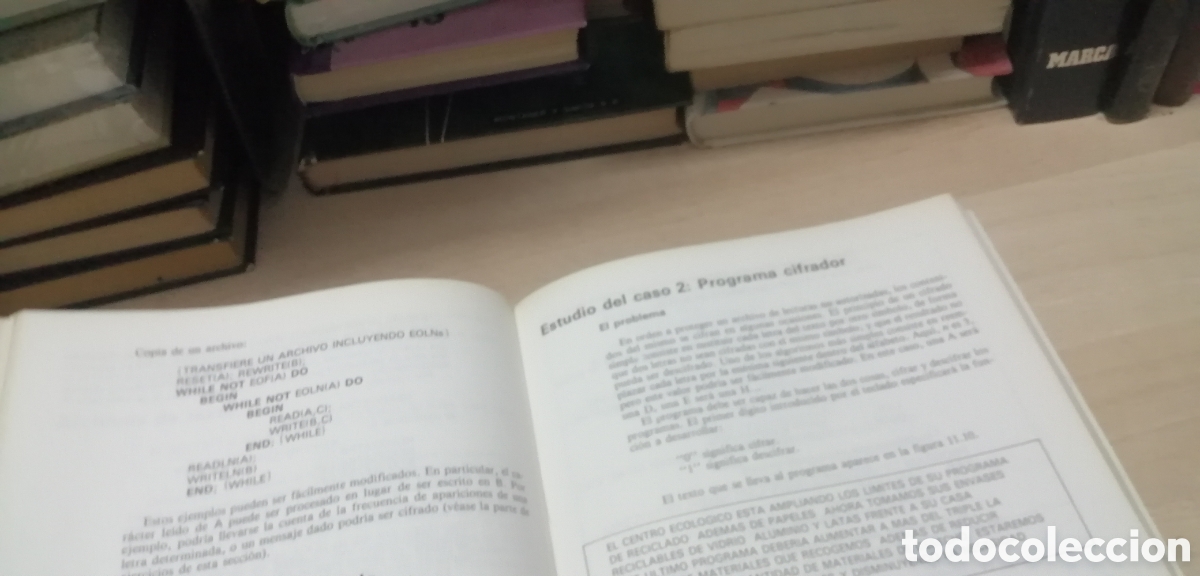 Libros de segunda mano: Programaci&oacute;n en Pascal Turbo Pascal Anaya Multimedia 1987 - Foto 17