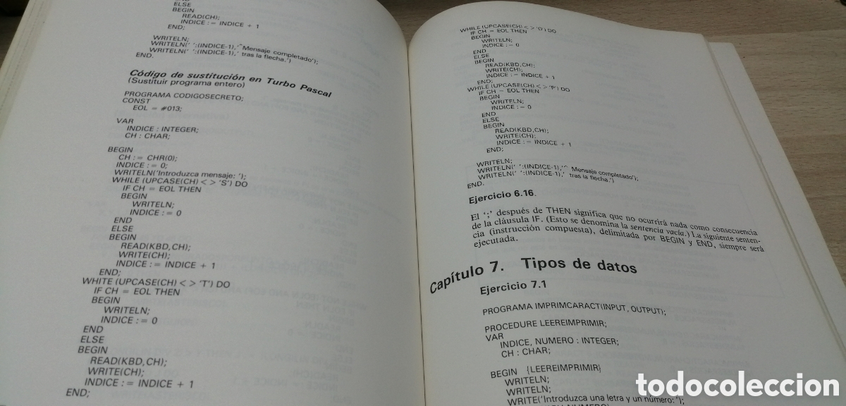 Libros de segunda mano: Programaci&oacute;n en Pascal Turbo Pascal Anaya Multimedia 1987 - Foto 20