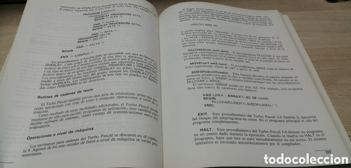 Libros de segunda mano: Programaci&oacute;n en Pascal Turbo Pascal Anaya Multimedia 1987 - Foto 22