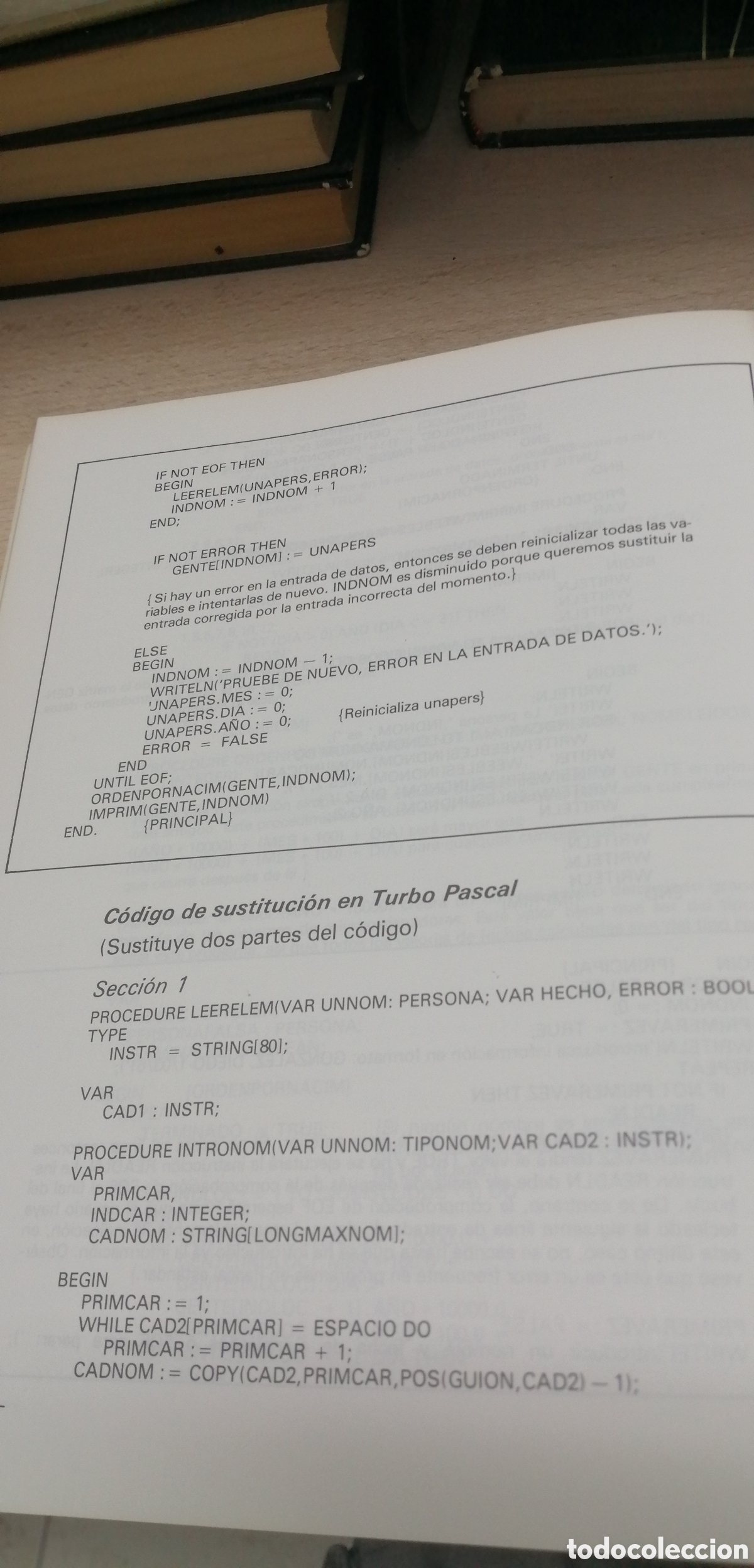 Libros de segunda mano: Programaci&oacute;n en Pascal Turbo Pascal Anaya Multimedia 1987 - Foto 23