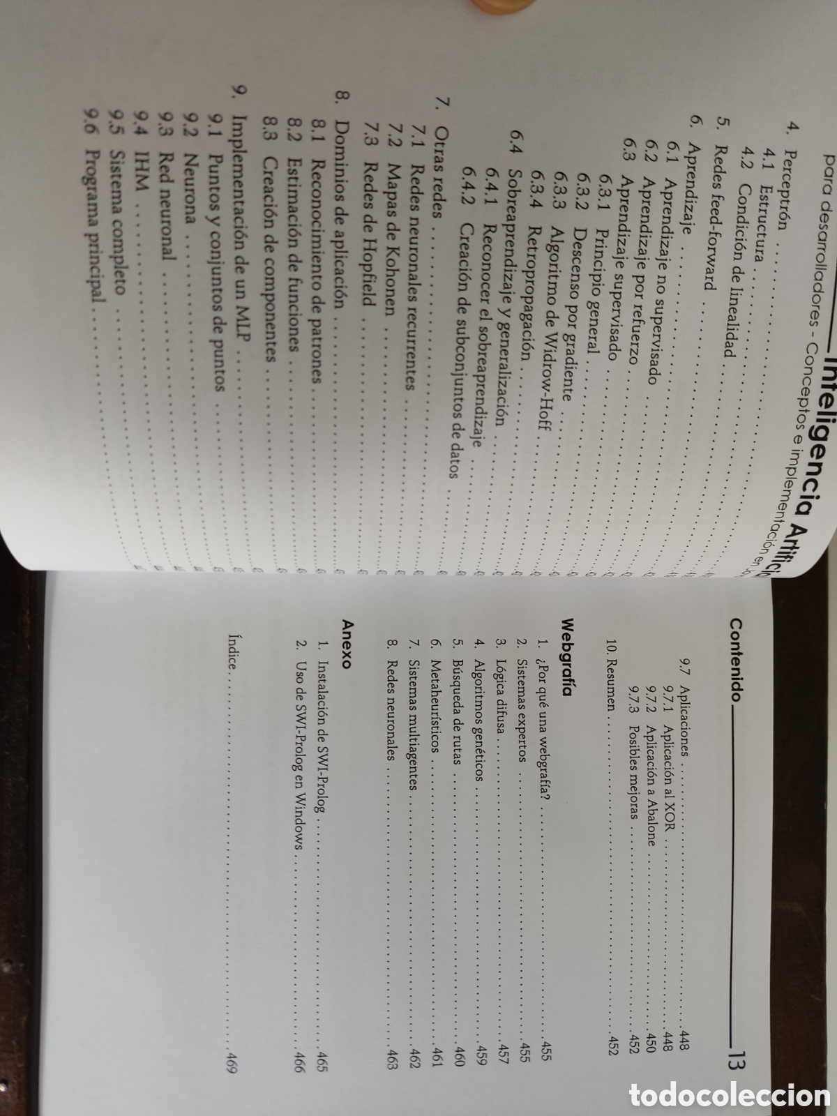 Libros de segunda mano: Inteligencia artificial para desarrolladores. Conceptos e implementaci&oacute;n en Java/ Virginie Mathivet - Foto 10