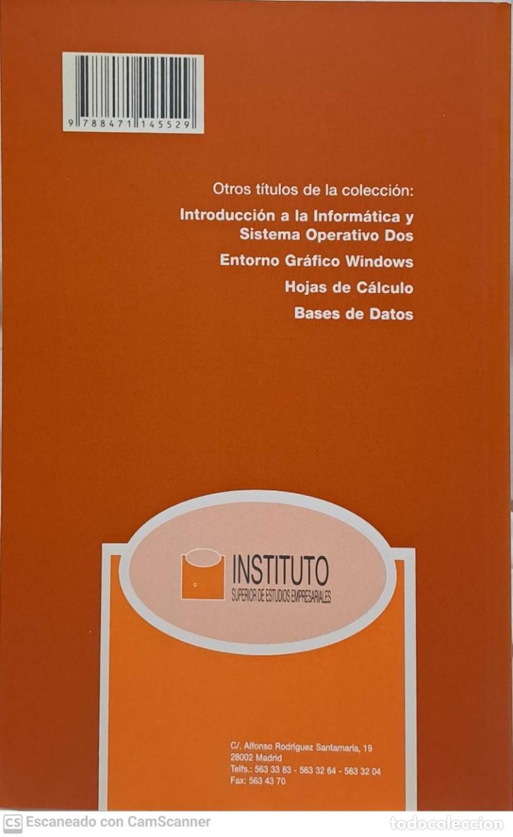 Libros de segunda mano: Procesadores de textos Colecci&oacute;n inform&aacute;tica b&aacute;sica - Foto 2