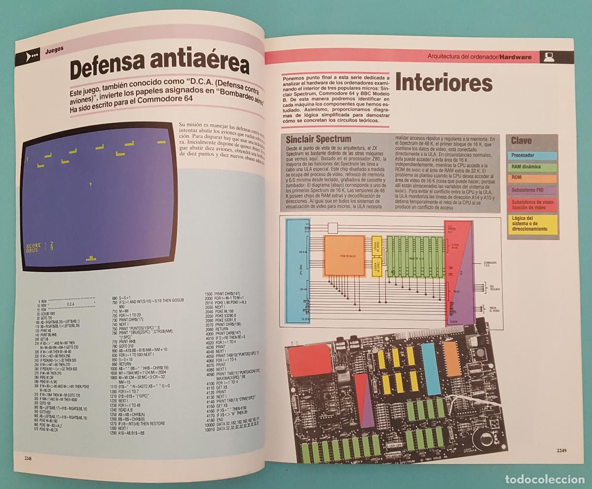 Libros de segunda mano: MI COMPUTER 113 INTERIOR DEL SINCLAIR SPECTRUM, COMMODORE 64 Y BBC MODEL B MICRO - Foto 2