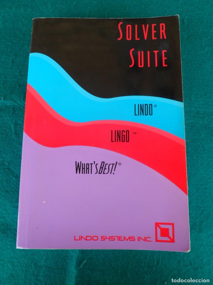 Libros de segunda mano: SOLVER SUITE. LINDO. LINGO. WHATS BEST - Foto 1