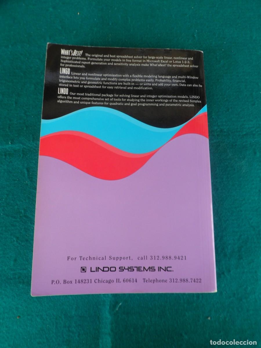 Libros de segunda mano: SOLVER SUITE. LINDO. LINGO. WHATS BEST - Foto 3