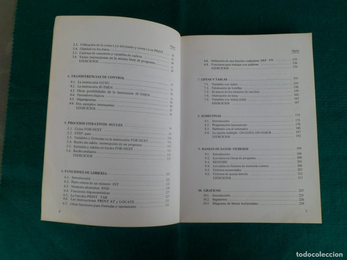 Libros de segunda mano: BASIC BASICO. Curso de programaci&oacute;n - Foto 6