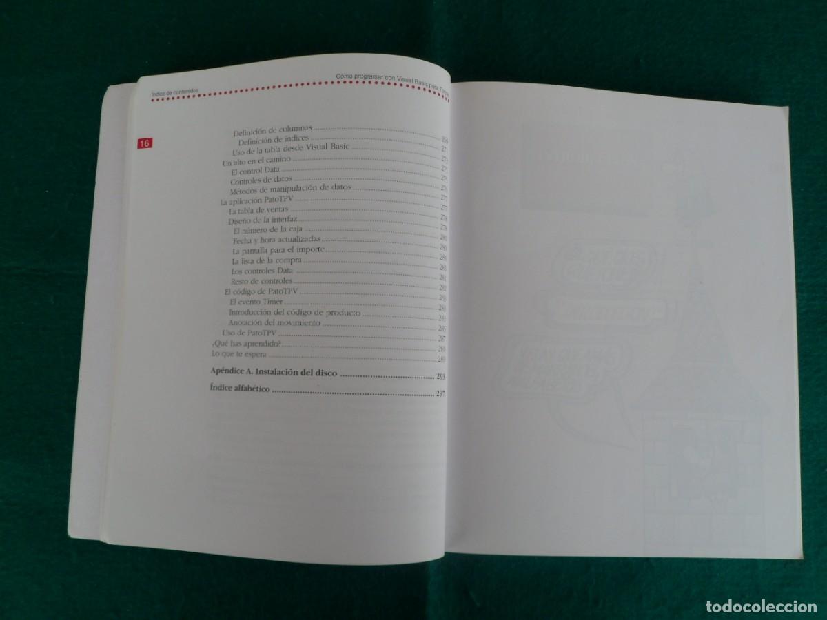 Libros de segunda mano: C&Oacute;MO PROGRAMAR EN VISUAL BASIC PARA TORPES. Abarca hasta la versi&oacute;n 6 - Foto 10