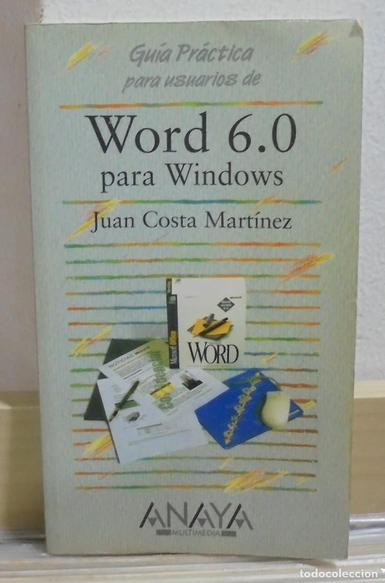 Libros de segunda mano: Word 6.0 para Windows. Juan Costa Mart&iacute;nez - Foto 1