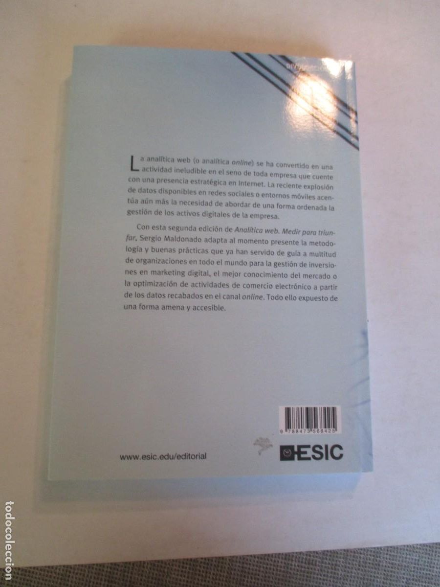 Libros de segunda mano: SERGIO MALDONADO Anal&iacute;tica web W33347 - Foto 2