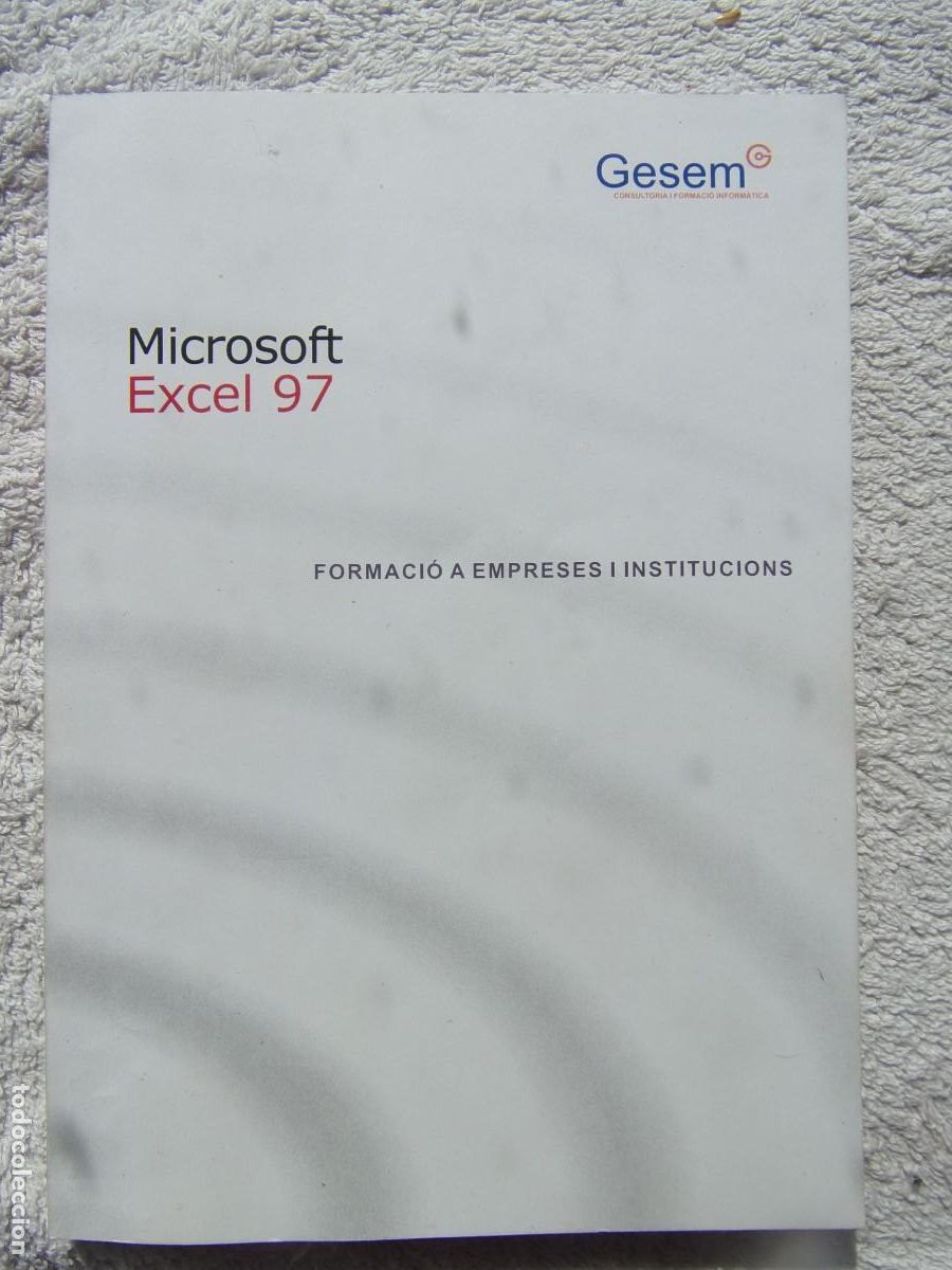 Libros de segunda mano: Microsoft Excel 97 Formaci&oacute; a empreses i institucions - Foto 1