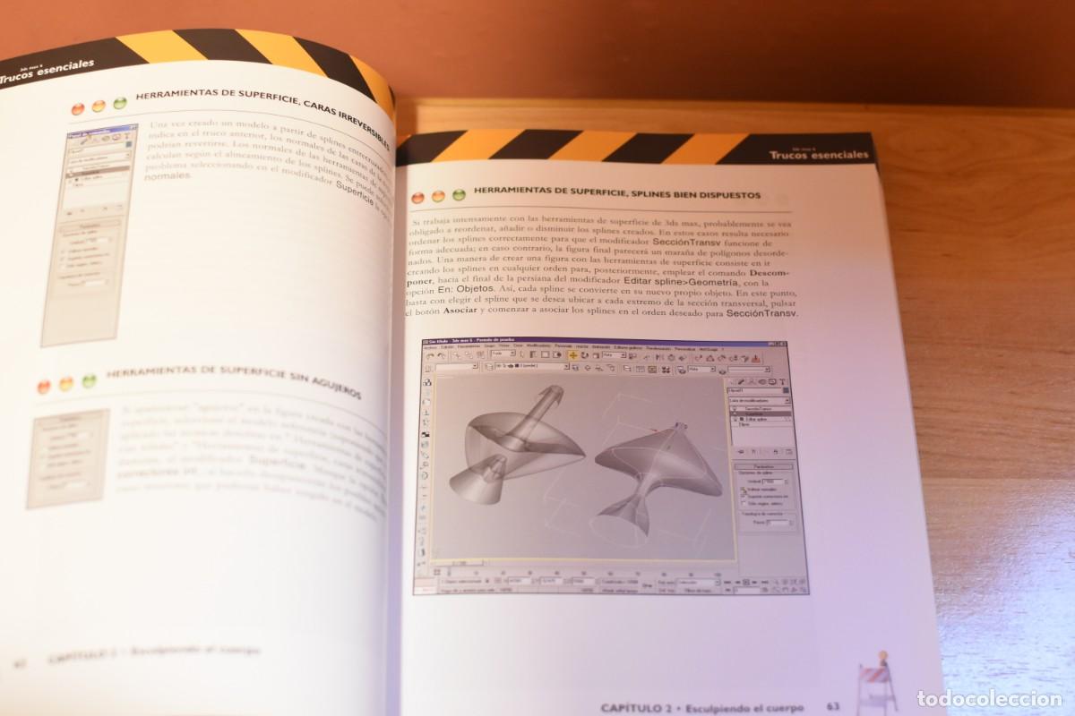 Libros de segunda mano: MANUAL DEL 3DS MAX6- TRUCOS ESENCIALES- JON A.BELL- - Foto 3
