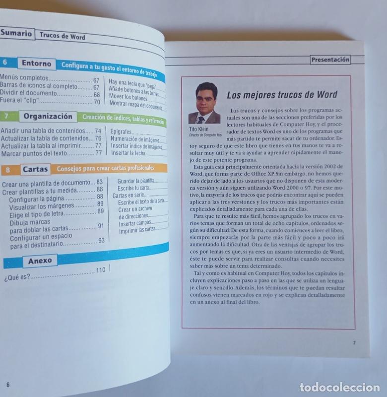 Libros de segunda mano: WORD FACIL Y TRUCOS DE WORD - TITO KLEIN - Foto 3