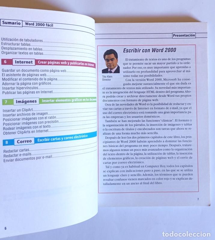 Libros de segunda mano: WORD FACIL Y TRUCOS DE WORD - TITO KLEIN - Foto 6