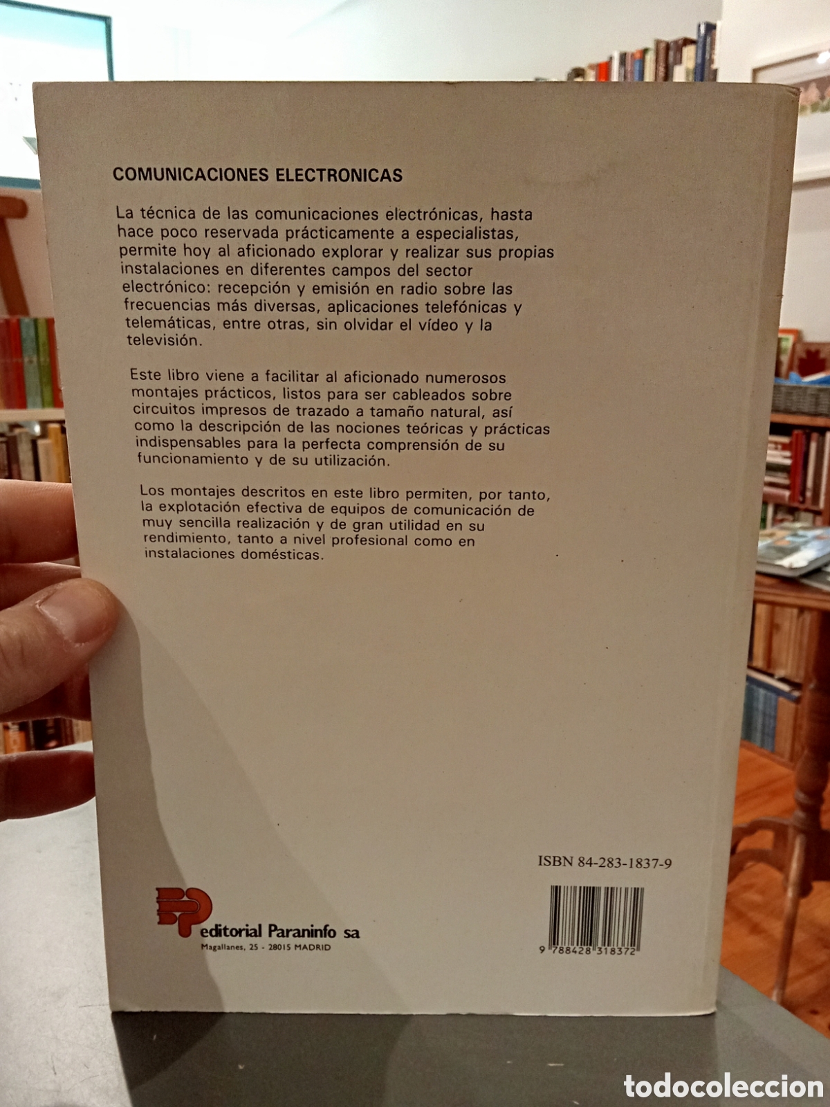Libros de segunda mano: Comunicaciones electr&oacute;nicas - P. Gueulle - Paraninfo - Foto 2