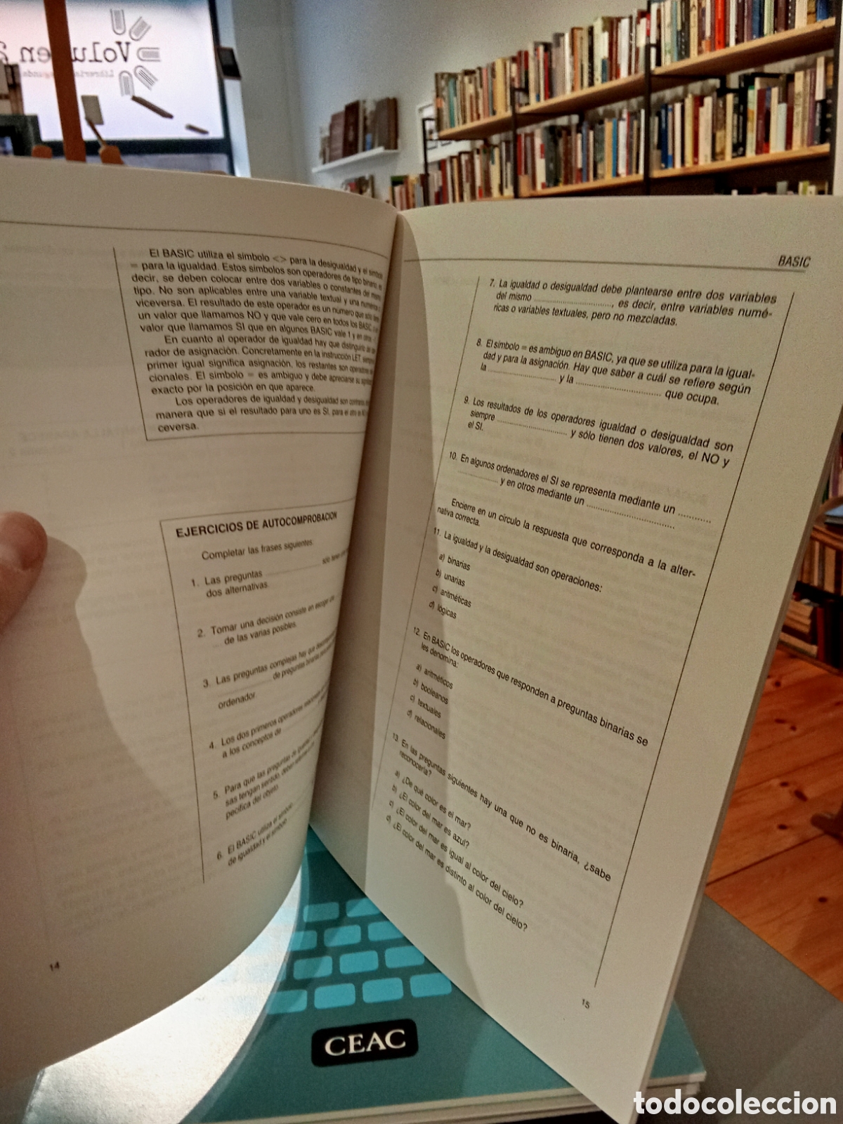 Libros de segunda mano: Curso de Basic - Prontuario y vocabulario - CEAC - Foto 5